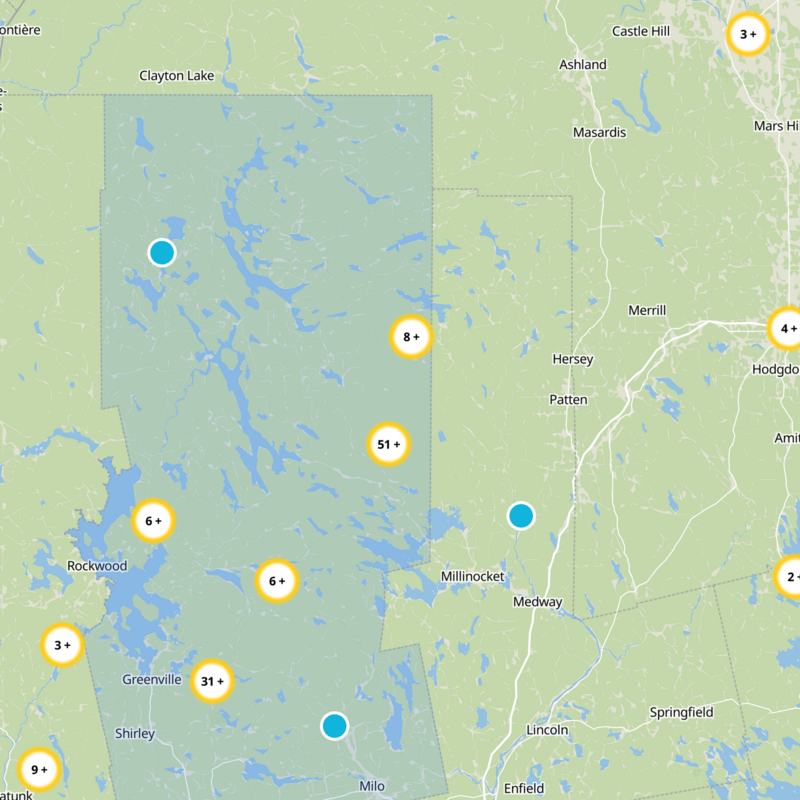 Piscataquis County Static Map