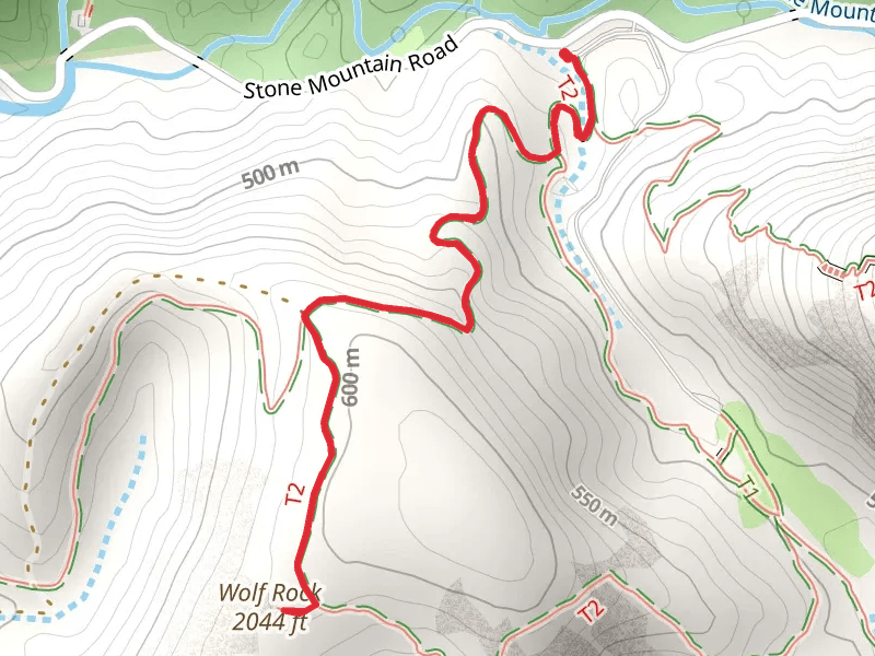 Wolf Rock Trail