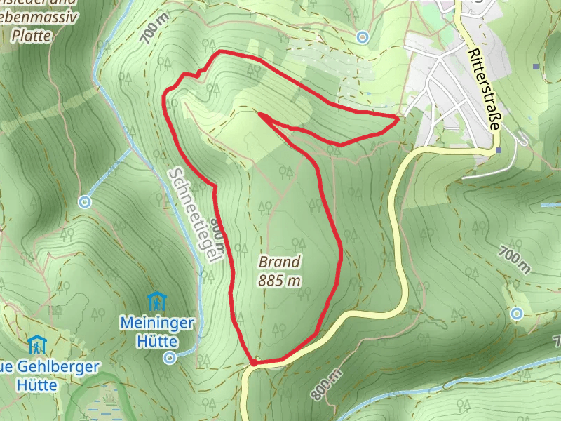 Brand and Pirschweg Loop