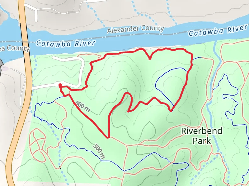 Blue and Red Loop Trail