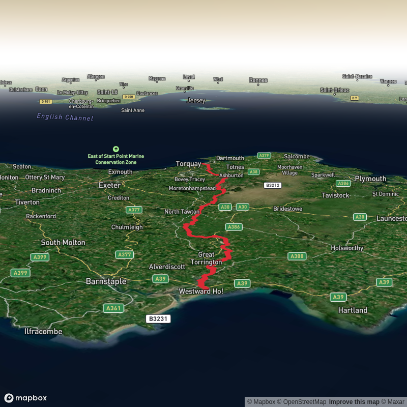 The Devon Coast to Coast Challenge