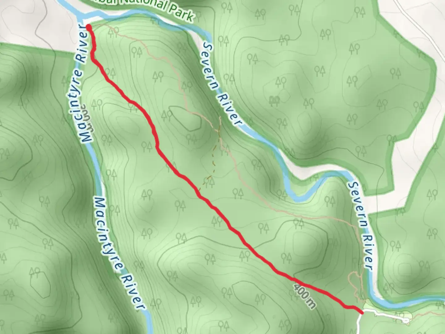 An image depicting the trail Junction Walk and its surrounding area.
