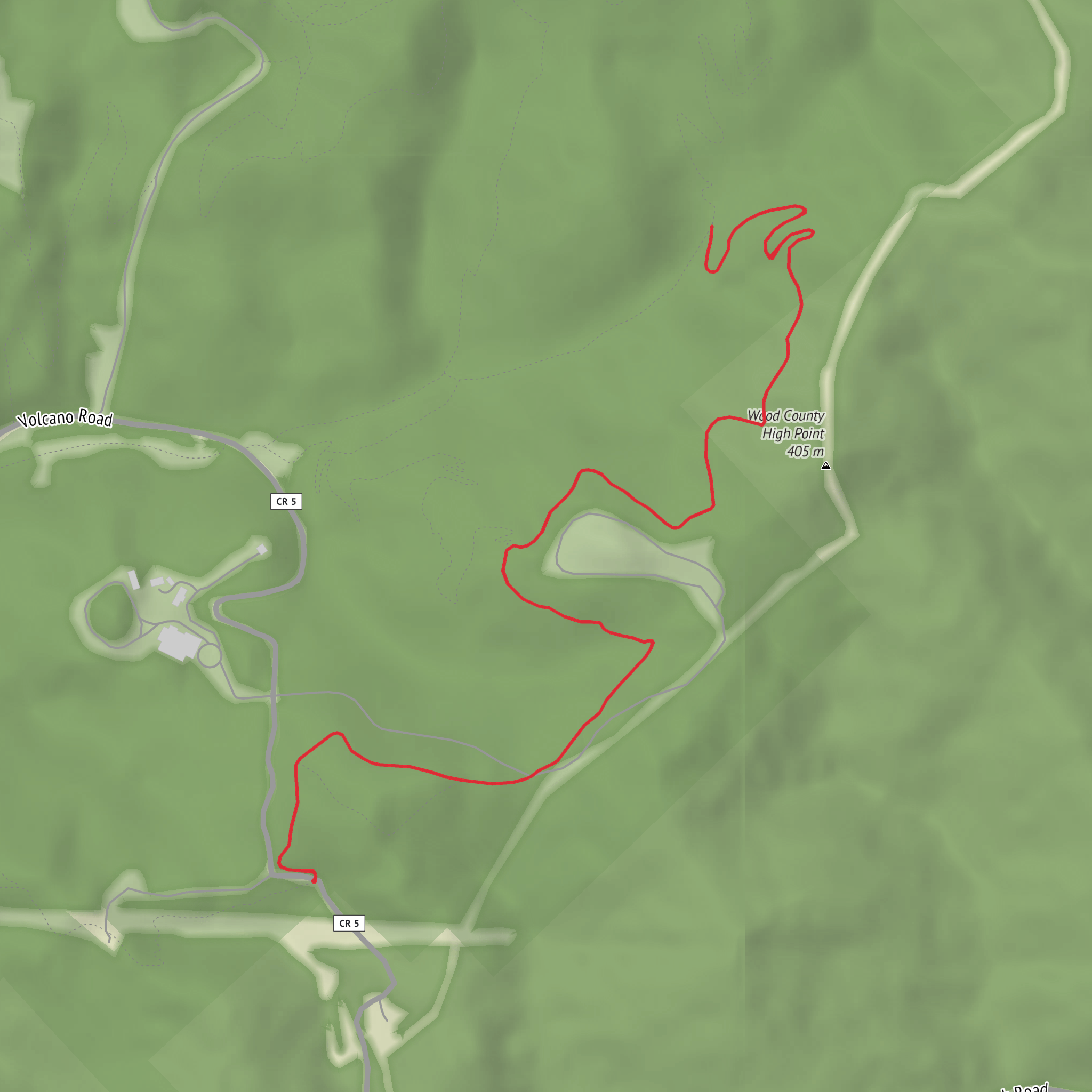 White Oak Ridge mobile static map