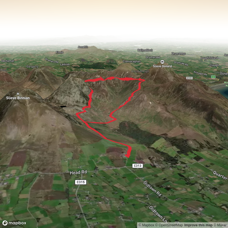 Upper Cove and Slieve Beg - Annalong Valley