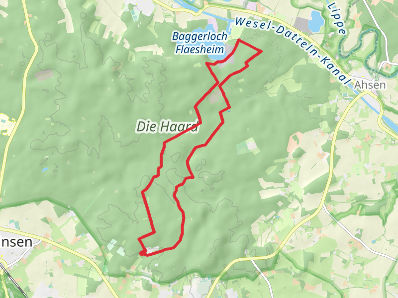 Die Haard Loop via Baggerloch Flaesheim