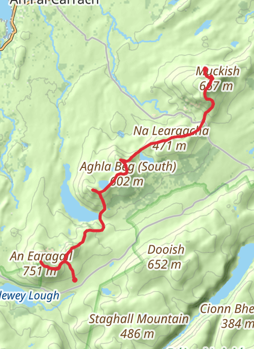 7 sisters hike mobile static map
