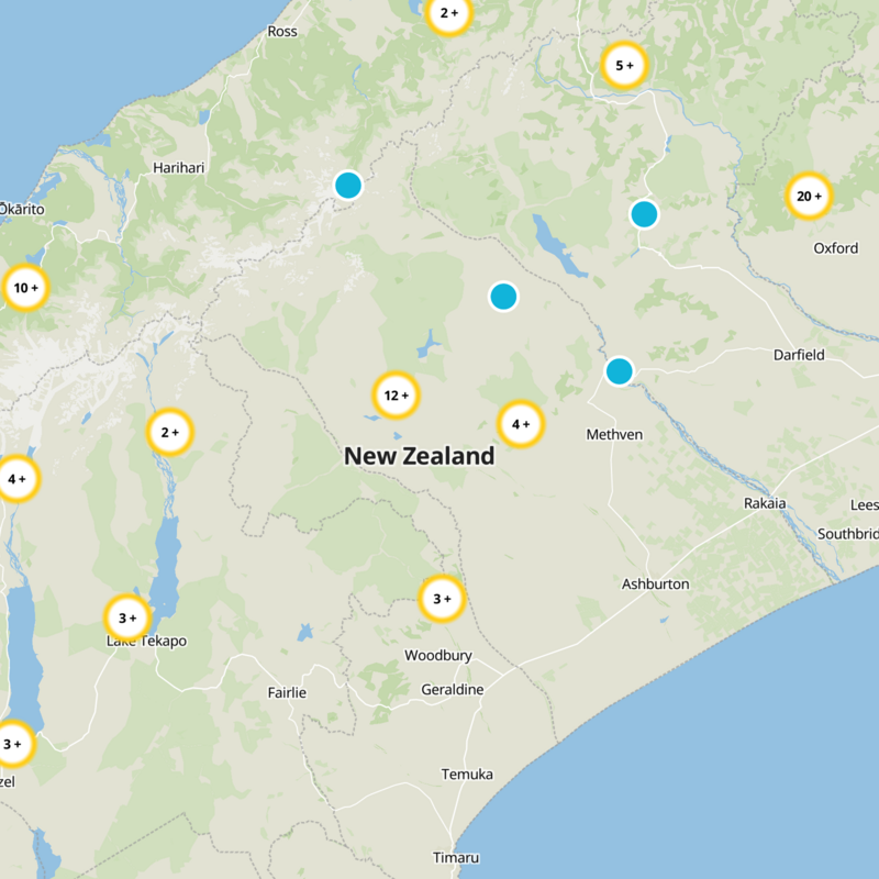 Ashburton Static Map