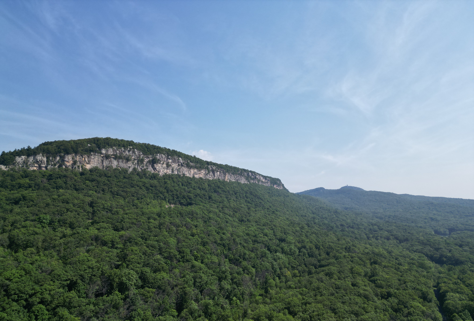 An image depicting the trail Shawangunk Ridge Trail and its surrounding area.