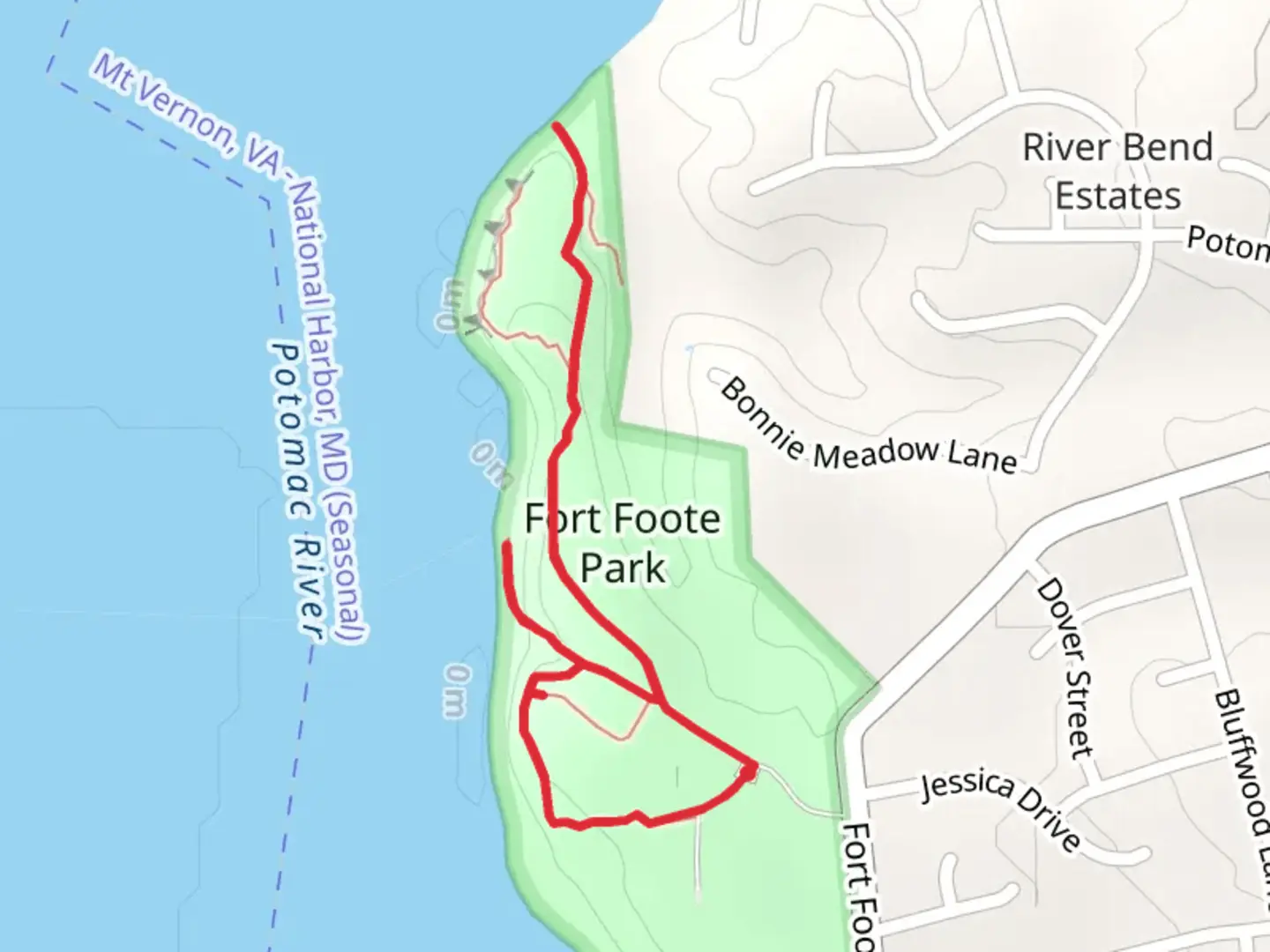 Fort Foote Trail | Prince George's County | Maryland