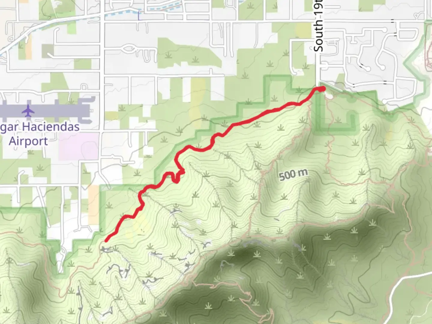 An image depicting the trail West Telegraph Pass Road Walk and its surrounding area.