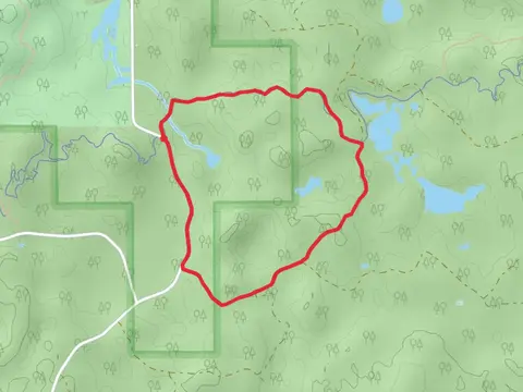 Esker Trail and Spider Lake Fire Lane Loop