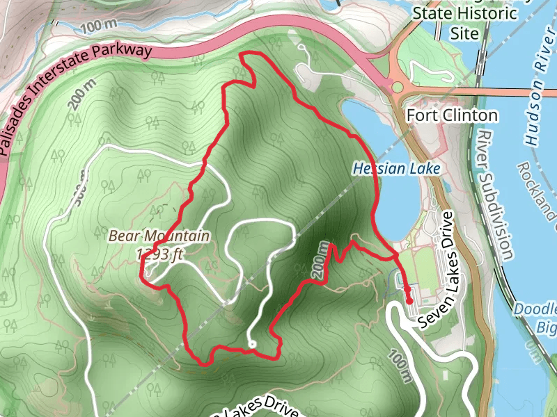 Bear Mountain via Major Welch Trail