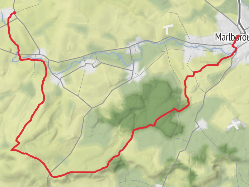 Marlborough to Avebury the long way round thumbnail