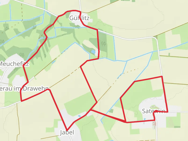 Wendland Querweg and Grosser Rundlingsweg Loop