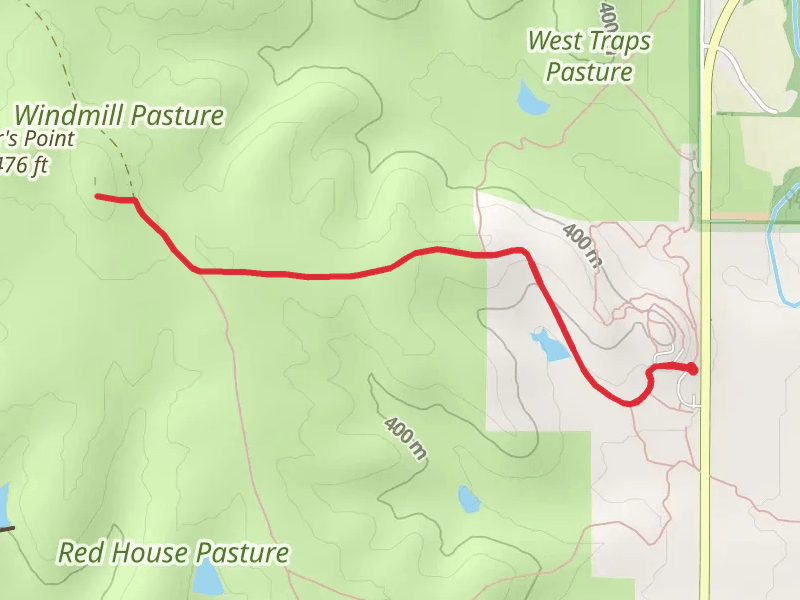 Windmill Pasture Hill via Scenic Overlook Trail