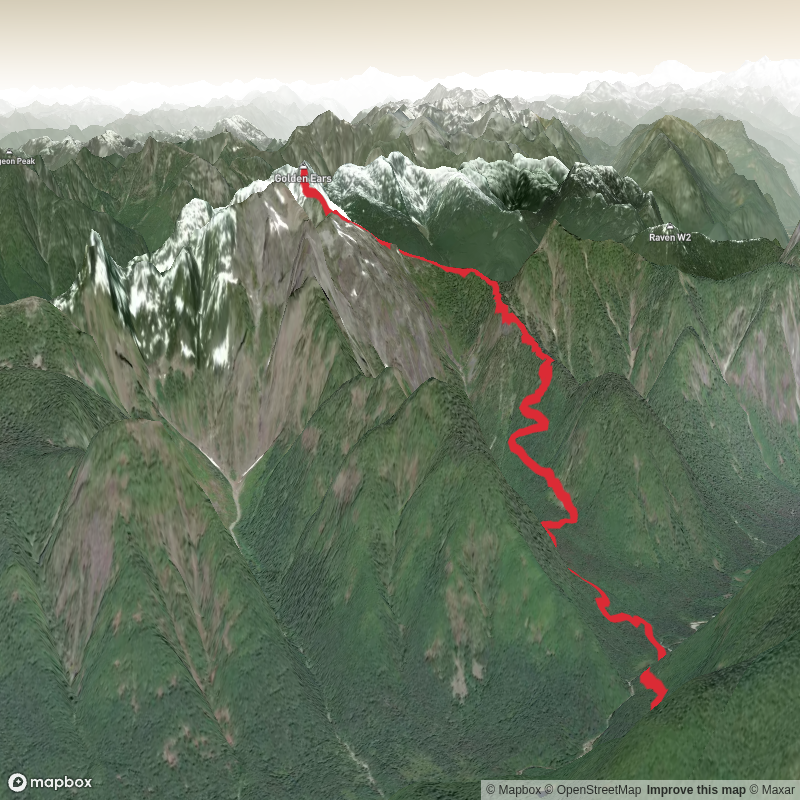 Golden Ears Summit via East Canyon