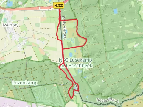 NSG Luesekamp und Boschbeek and Melickerven Loop