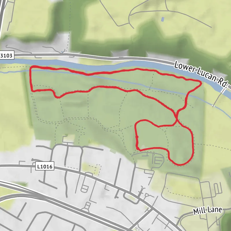 Hike from Palmerston mobile static map