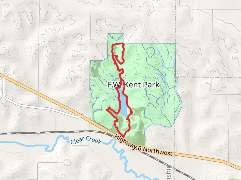 Kent Park Lake Loop