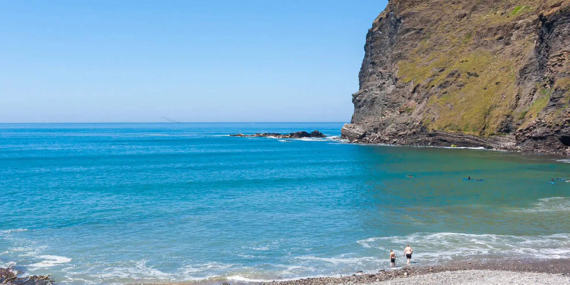 An image depicting the trail Crackington Cracker Walk and its surrounding area.