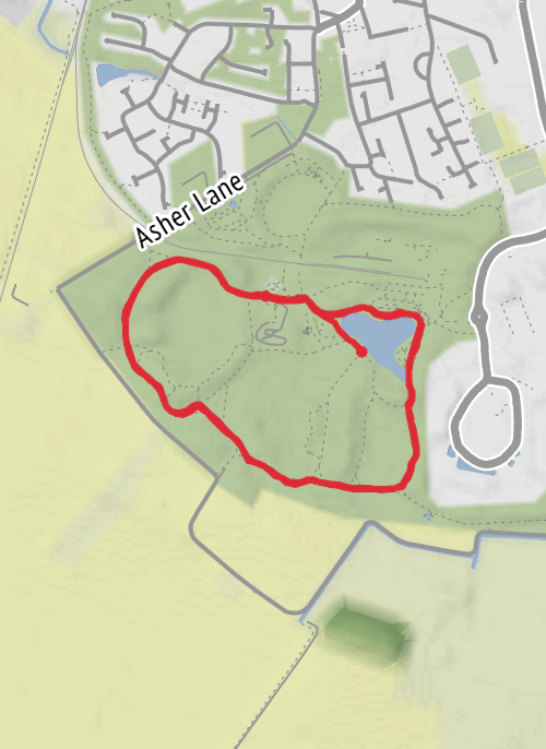 Rushcliffe Walking mobile static map