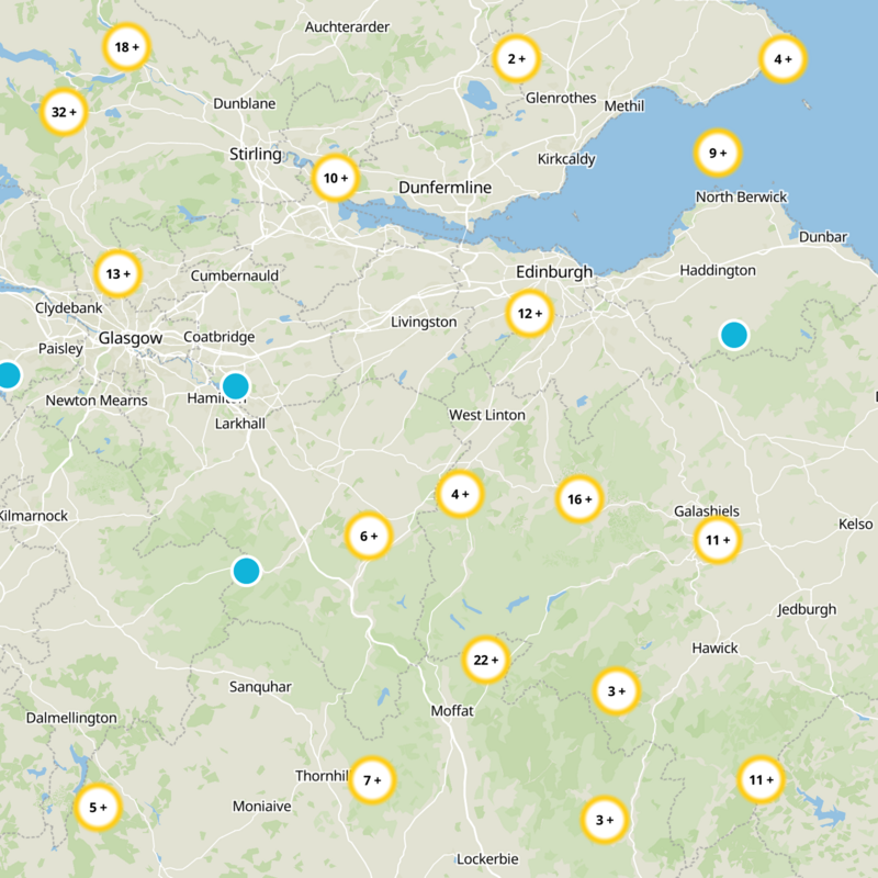 South Lanarkshire Static Map