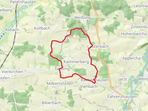 Giebinger Holz via Kapellenweg