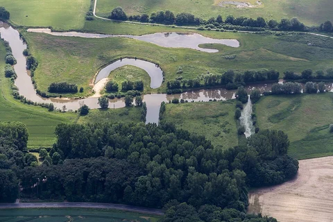 Radbodsee and Lippe via Bockum-Hoevel Rundweg A7