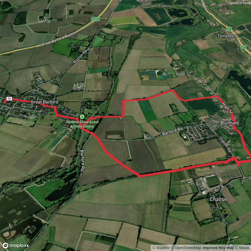 Barford Bridge and Blunham Loop