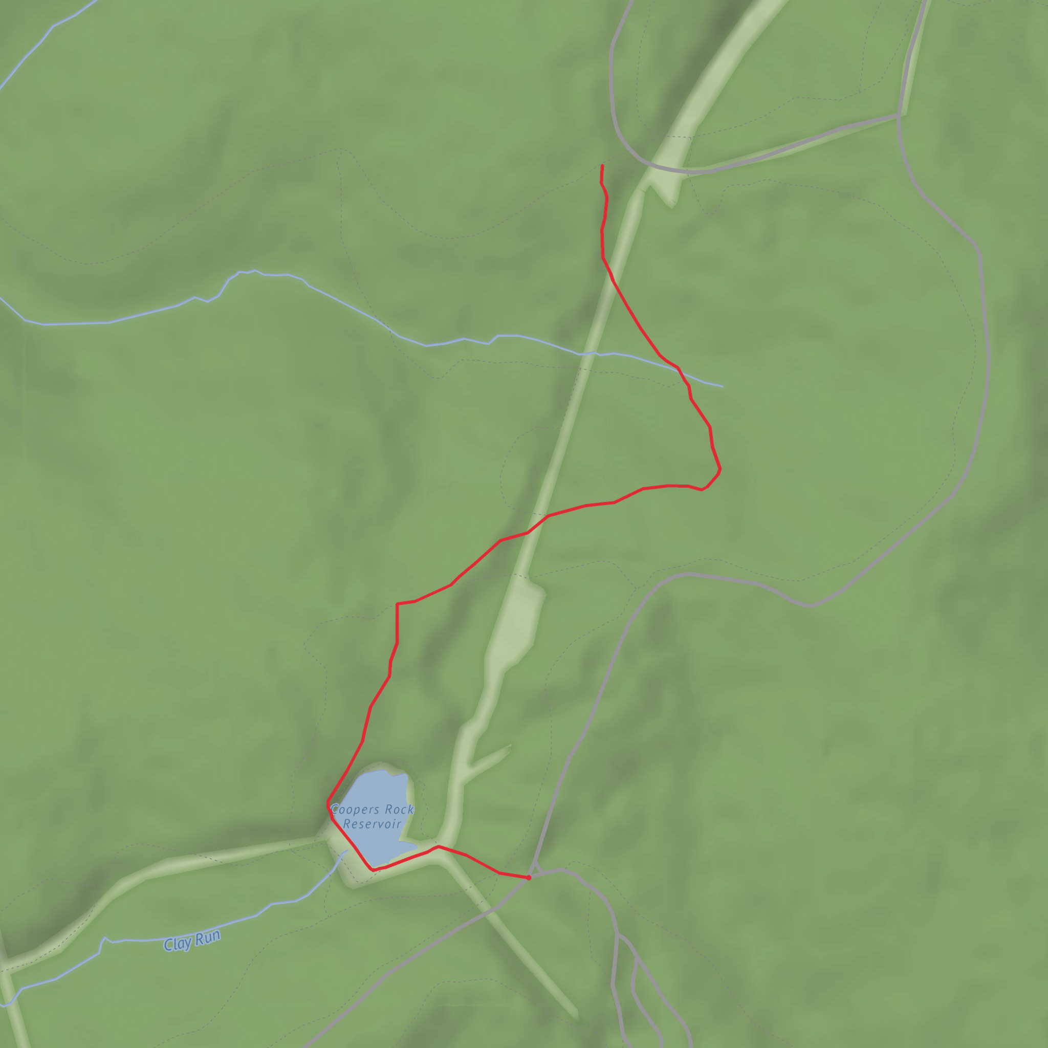 Headwaters Trail mobile static map
