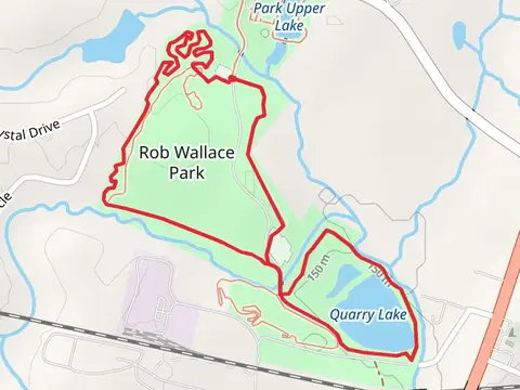 Rob Wallace Park Field and Quarry Lake Loop