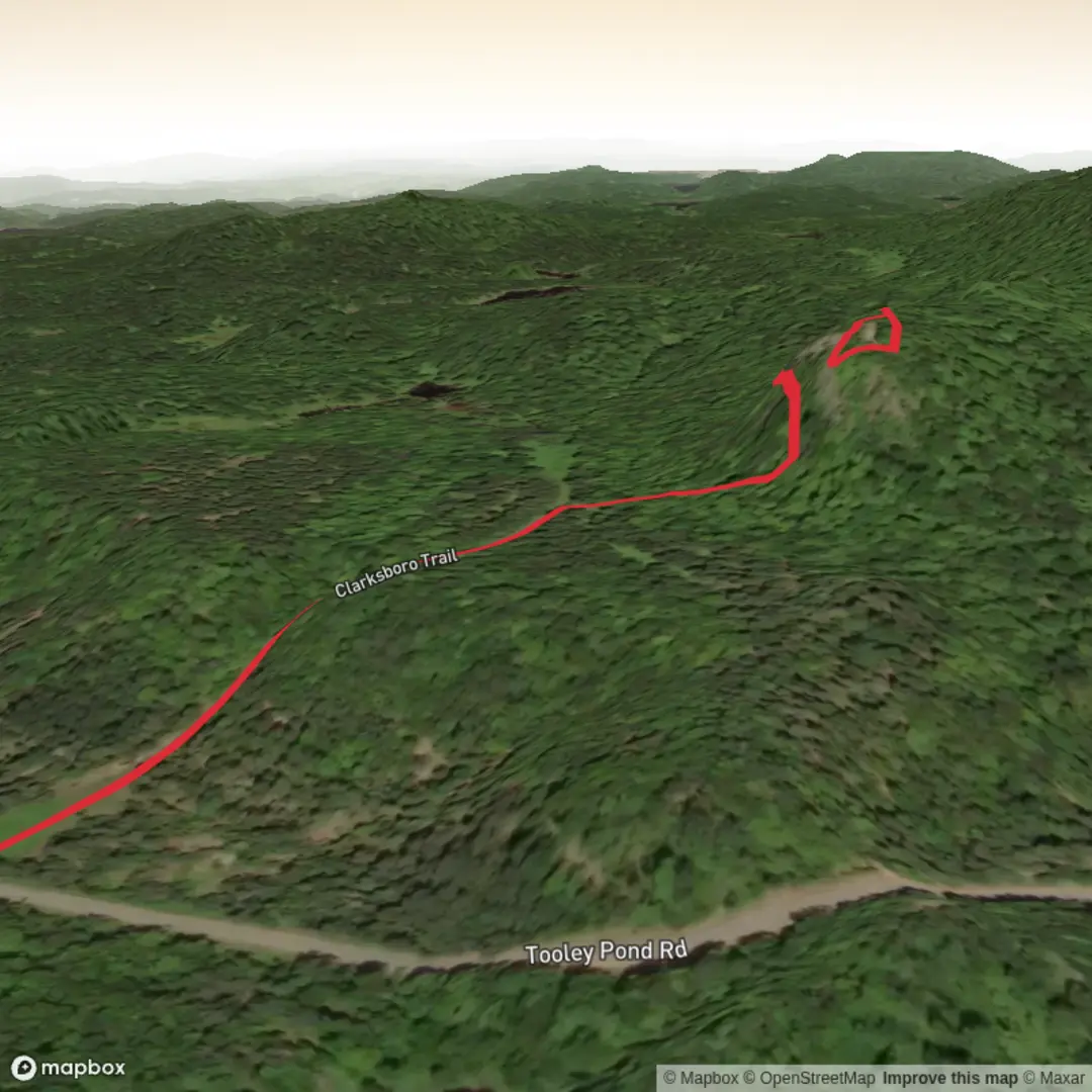 An image depicting the trail Clarksboro Trail and its surrounding area.