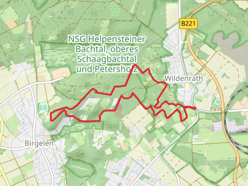Birgeler Urwald and Traumweg Wildes Schaagbachtal