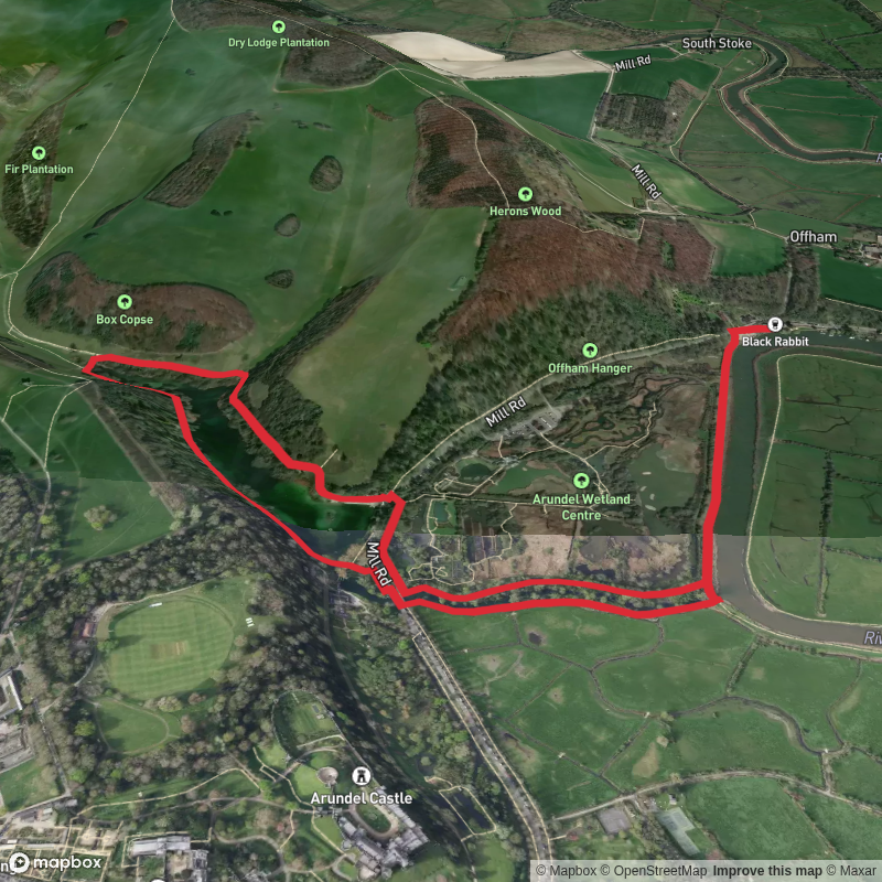Hike from South Stoke via Swanbourne Lake