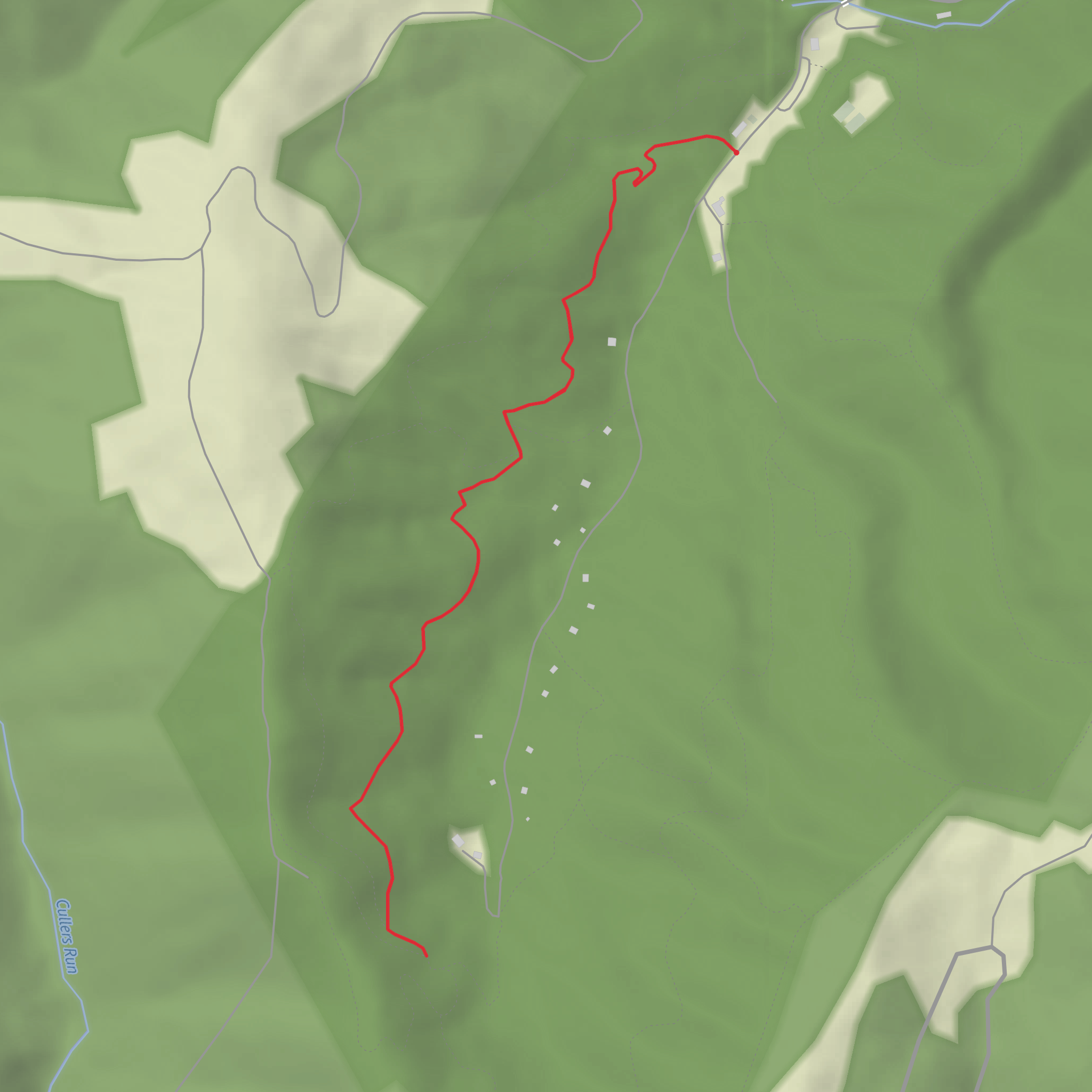 Harry Lee Trail and Lighthorse Trail mobile static map