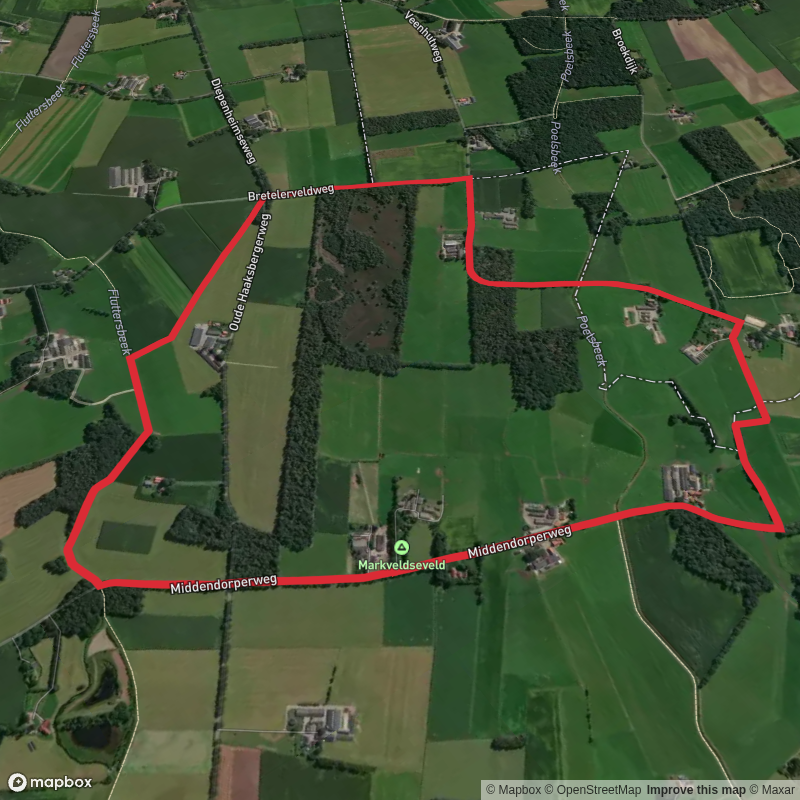Ruimzicht and De Dodden via Achterveld Weg