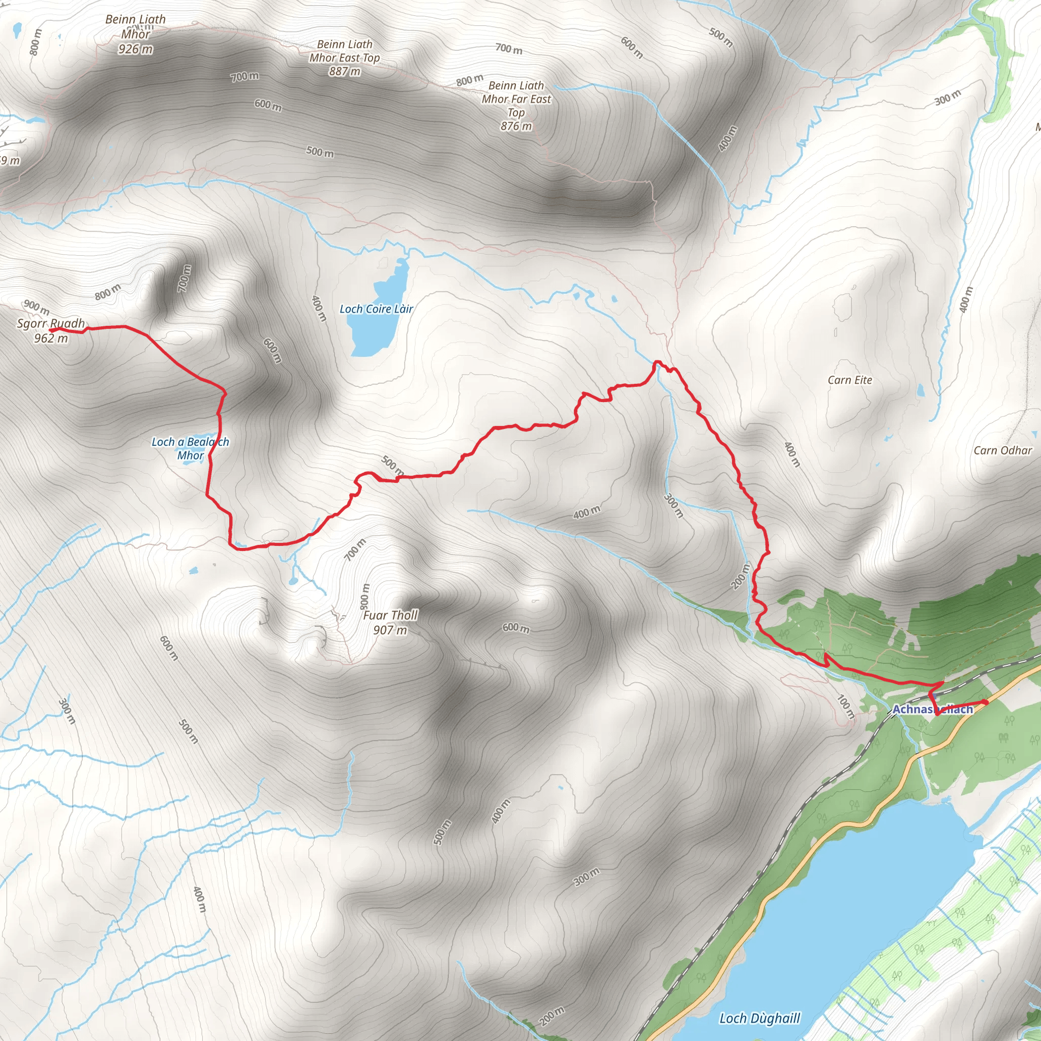 Sgòrr Ruadh mobile static map