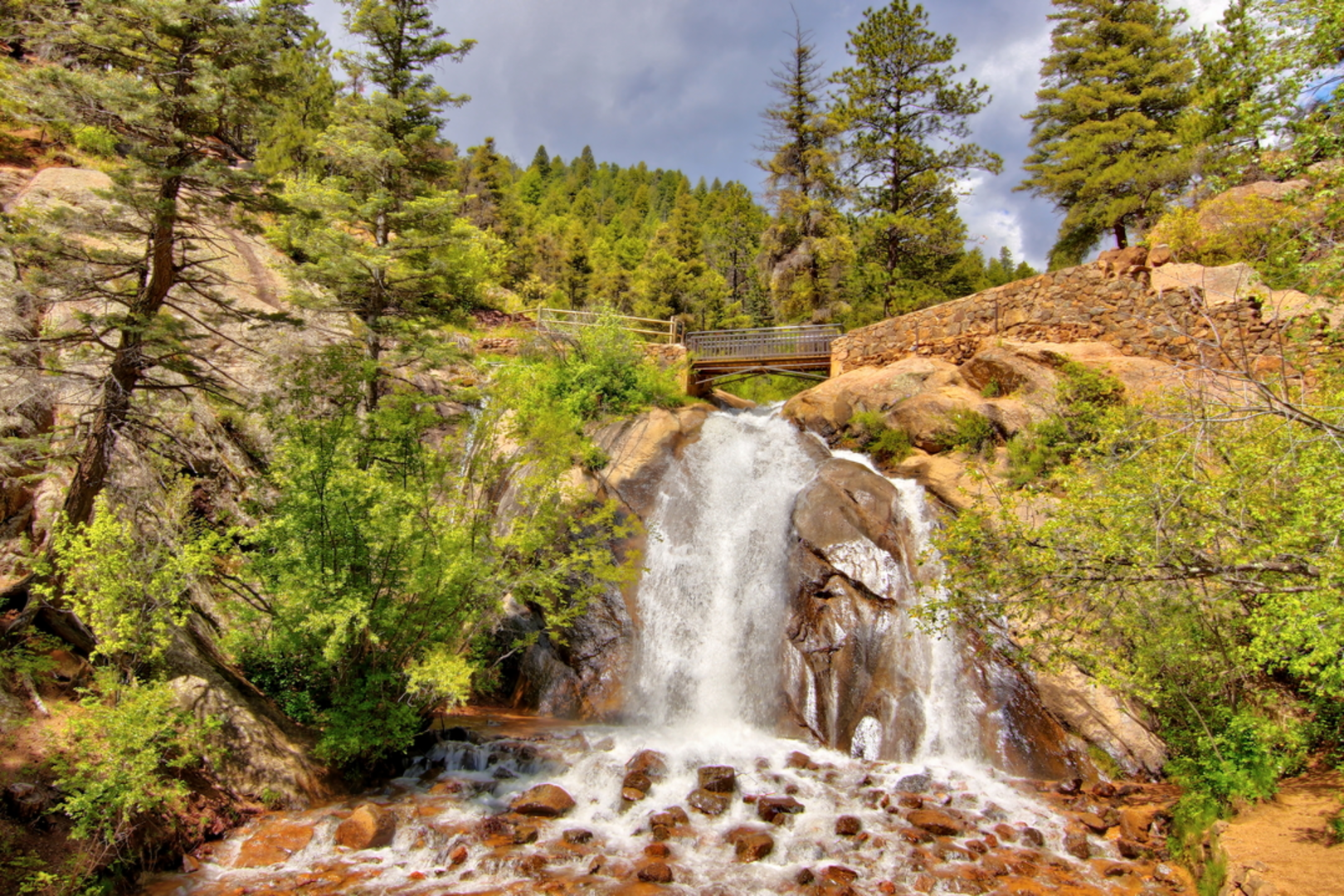 An image depicting the trail Buckhorn Trail and its surrounding area.