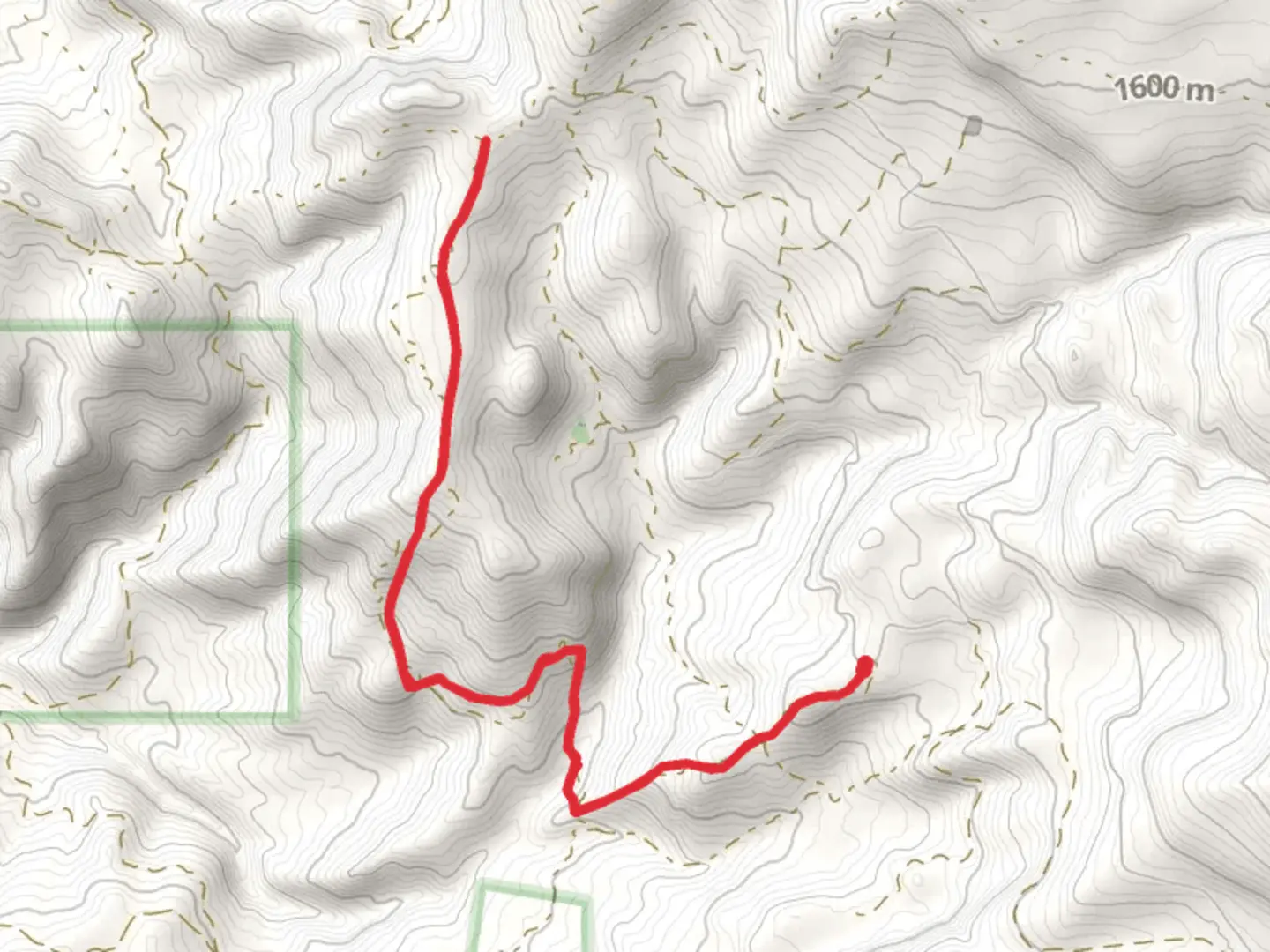 An image depicting the trail Tuff Ridge Trail and its surrounding area.