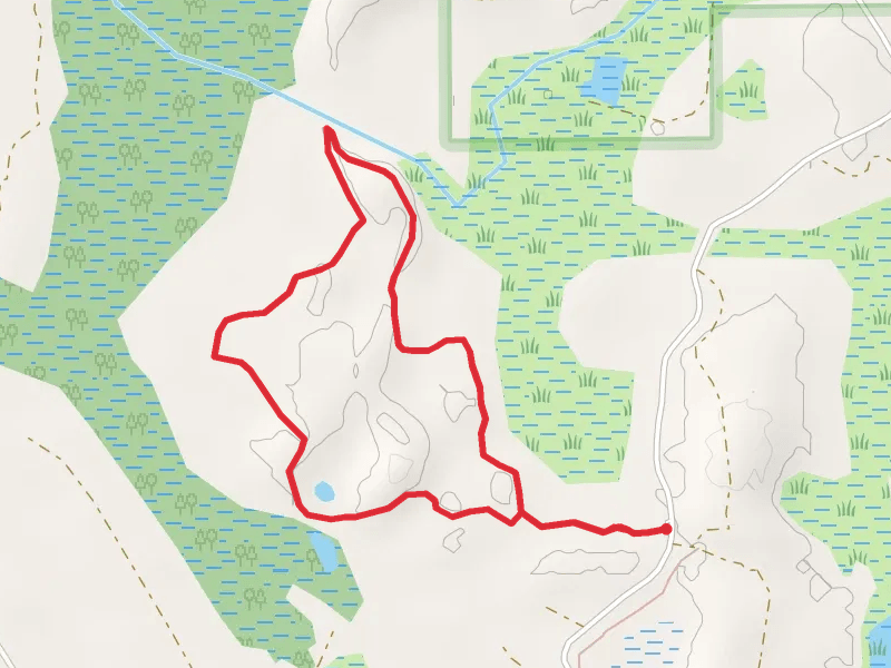 Lost Twin Lakes Pathway Loop