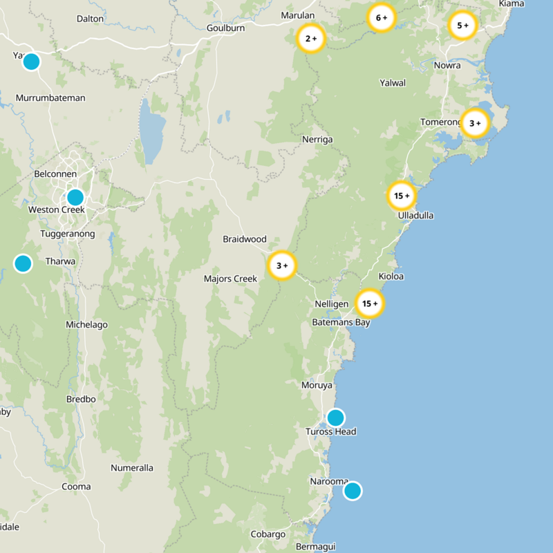 Queanbeyan-Palerang Regional Static Map