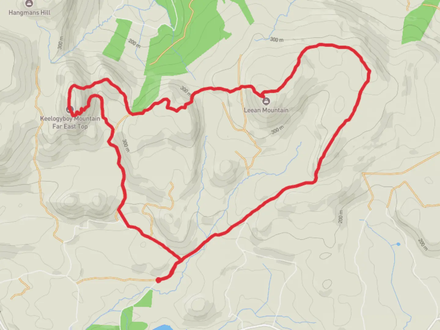An image depicting the trail SMC Doon lough and its surrounding area.
