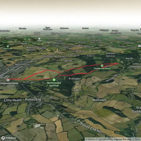 Berkhamstead Common, Ashridge Park and Frithsden Beeches Loop