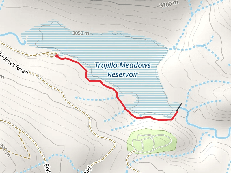 Trujillo Meadows Reservoir South Shore Trail