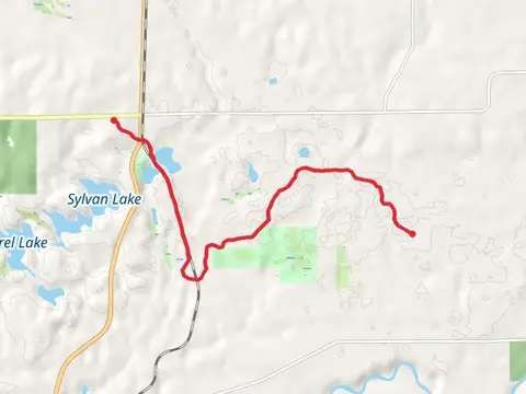 North Country Trail from Twinwood Lake