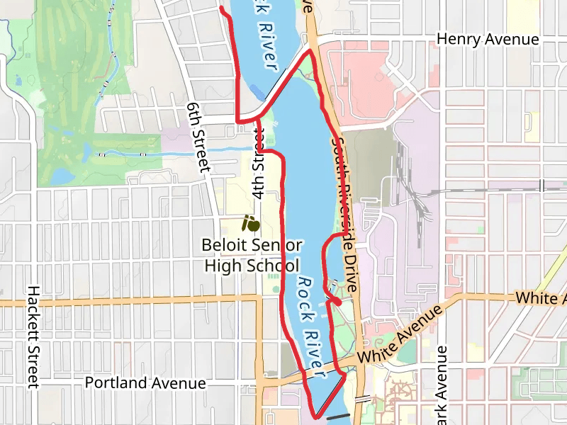 Rock River and Riverside Park Loop
