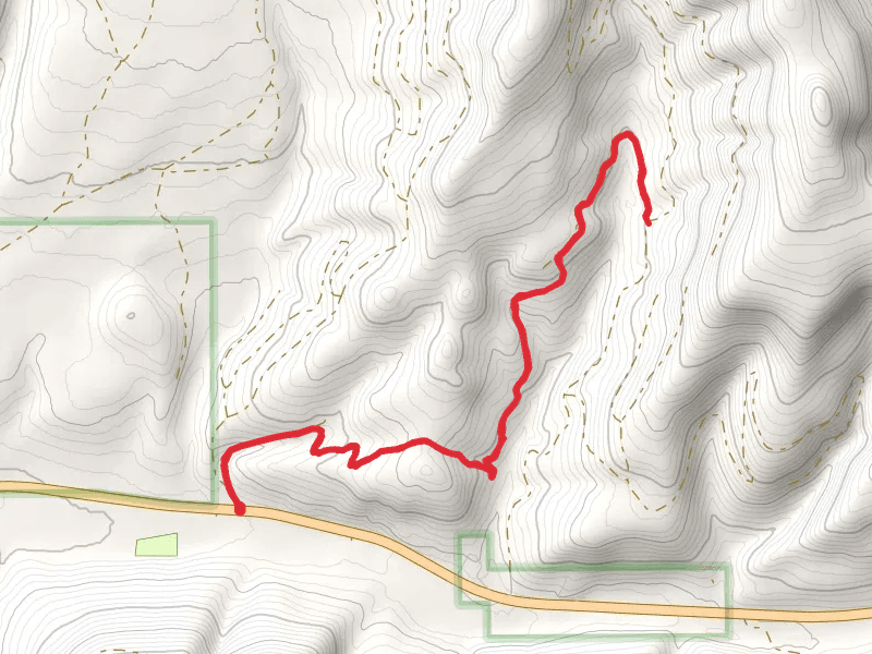 East Ranch Trail via Hanson Mill Trail