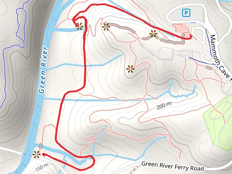 River Styx and Echo River Spring Trail