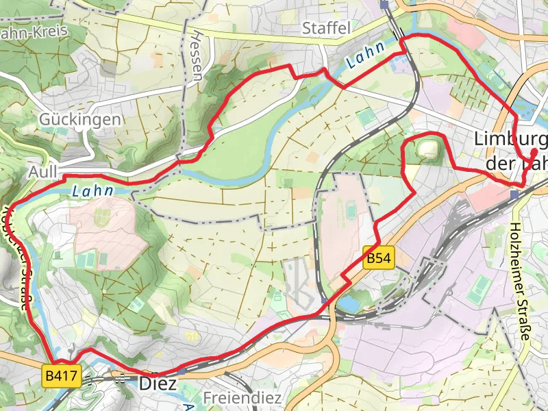 Lahn via Lahnhoehenweg