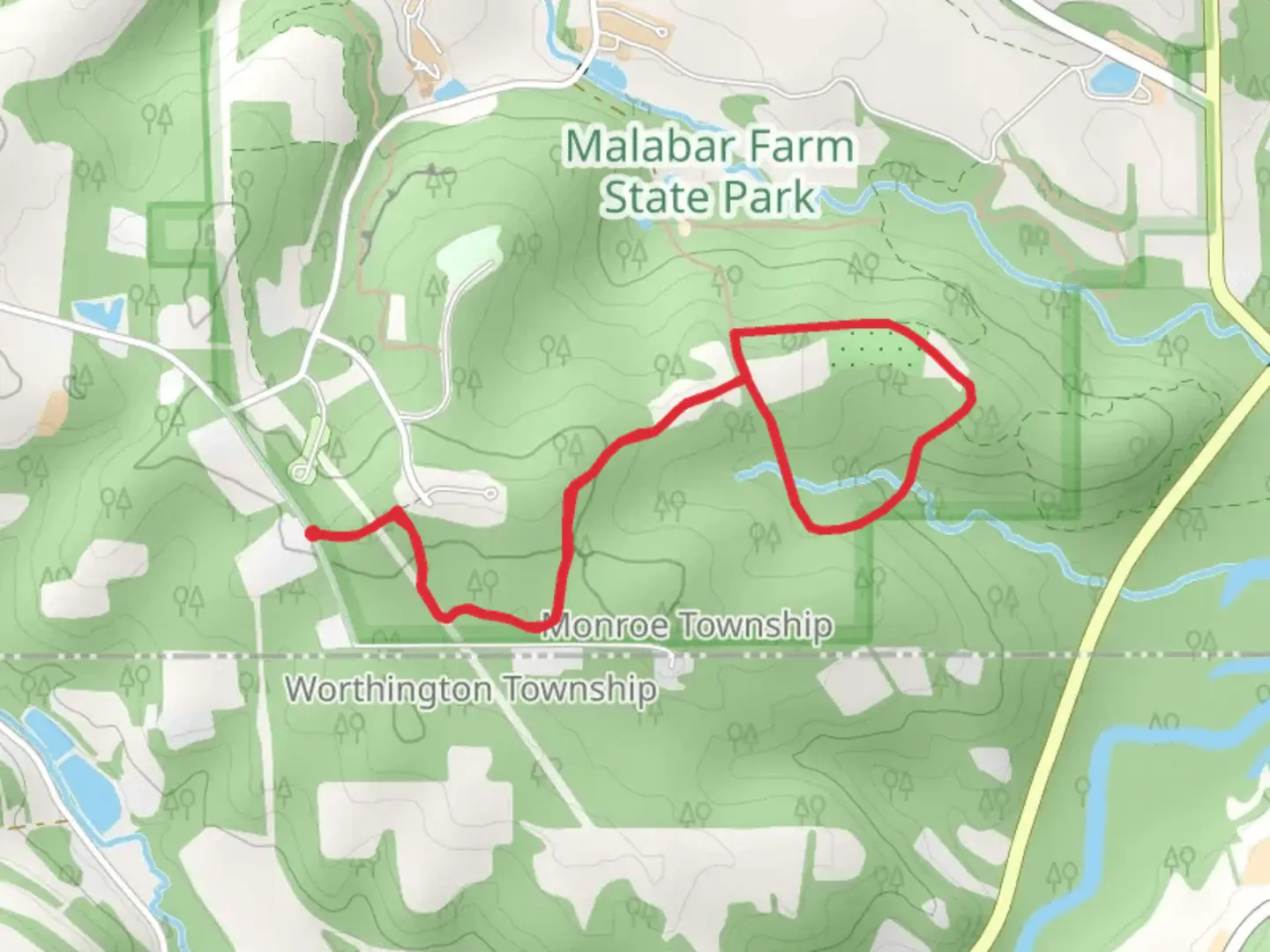 An image depicting the trail Pleasant Valley Bridal and Hiking Loop Trail and its surrounding area.